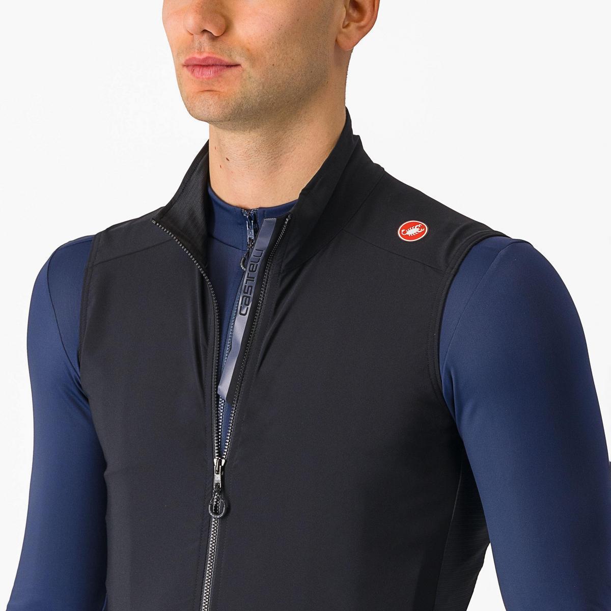CASTELLI ESPRESSO VEST LIGHT BLACK