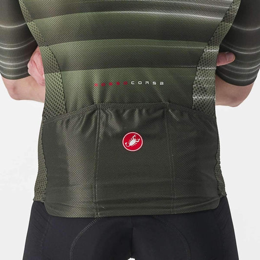 CASTELLI CLIMBER'S 3.0 SL2 JERSEY DEEP GREEN