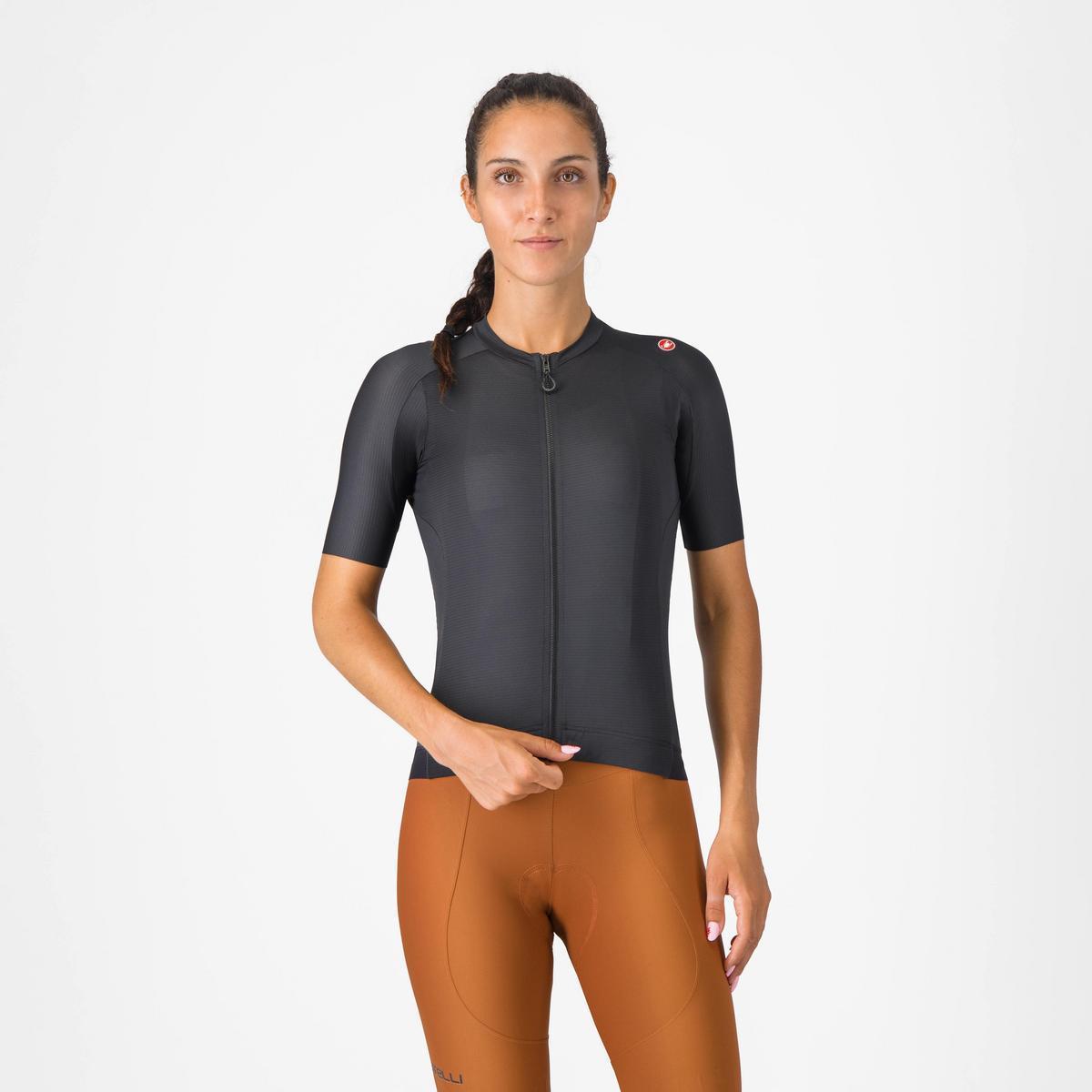 CASTELLI ESPRESSO W JERSEY LIGHT BLACK