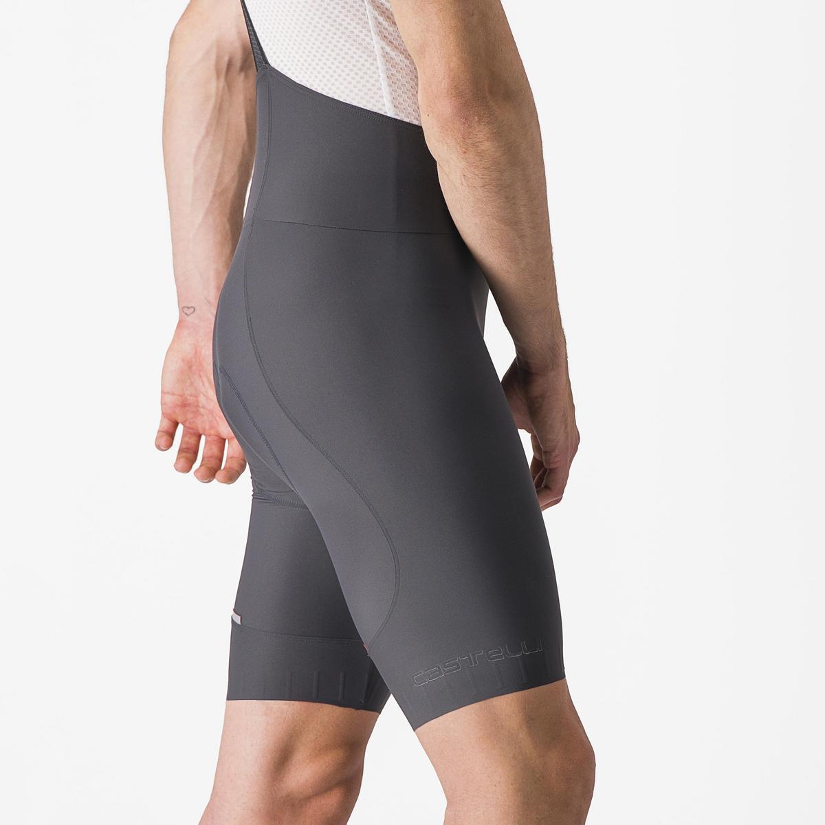 CASTELLI ESPRESSO BIBSHORT DARK GRAY