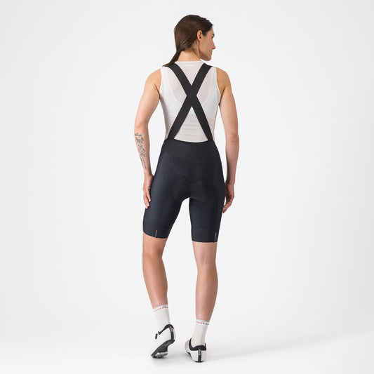 CASTELLI ESPRESSO WOMENS DT BIBSHORT BLACK