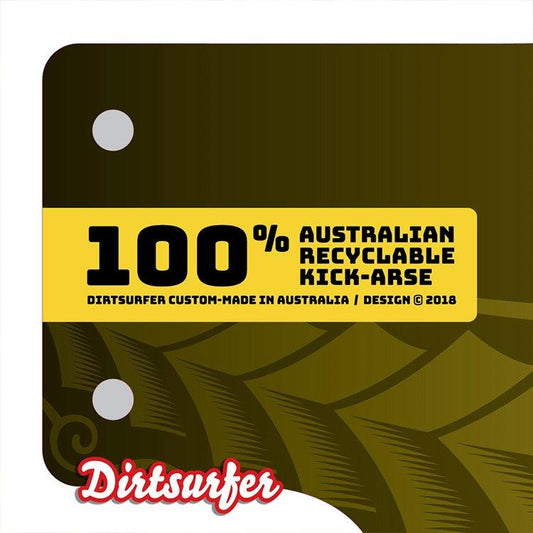 DIRTSURFER MUDGUARD - TIKI YELLOW