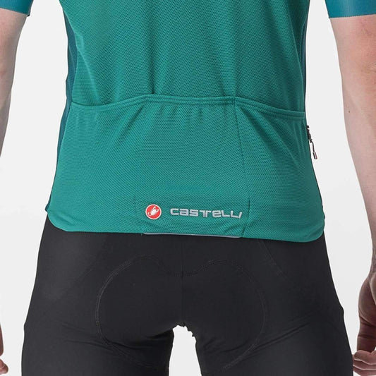 CASTELLI ENDURANCE ELITE JERSEY QUETZAL GREEN