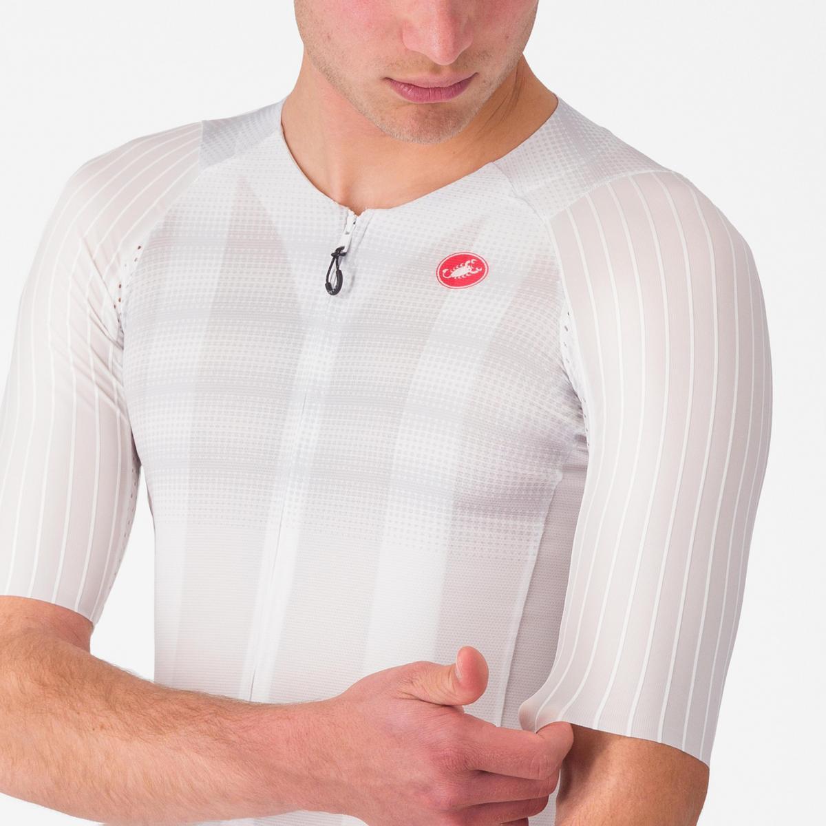 CASTELLI AERO RACE 8S JERSEY WHITE