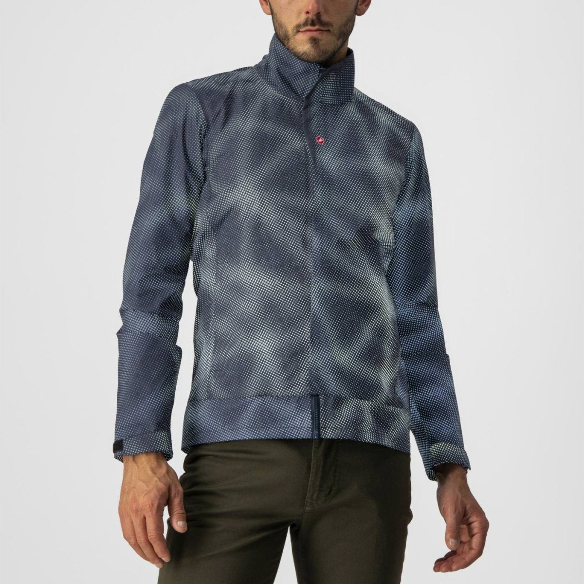CASTELLI COMMUTER REFLEX JACKET DARK STEEL BLUE