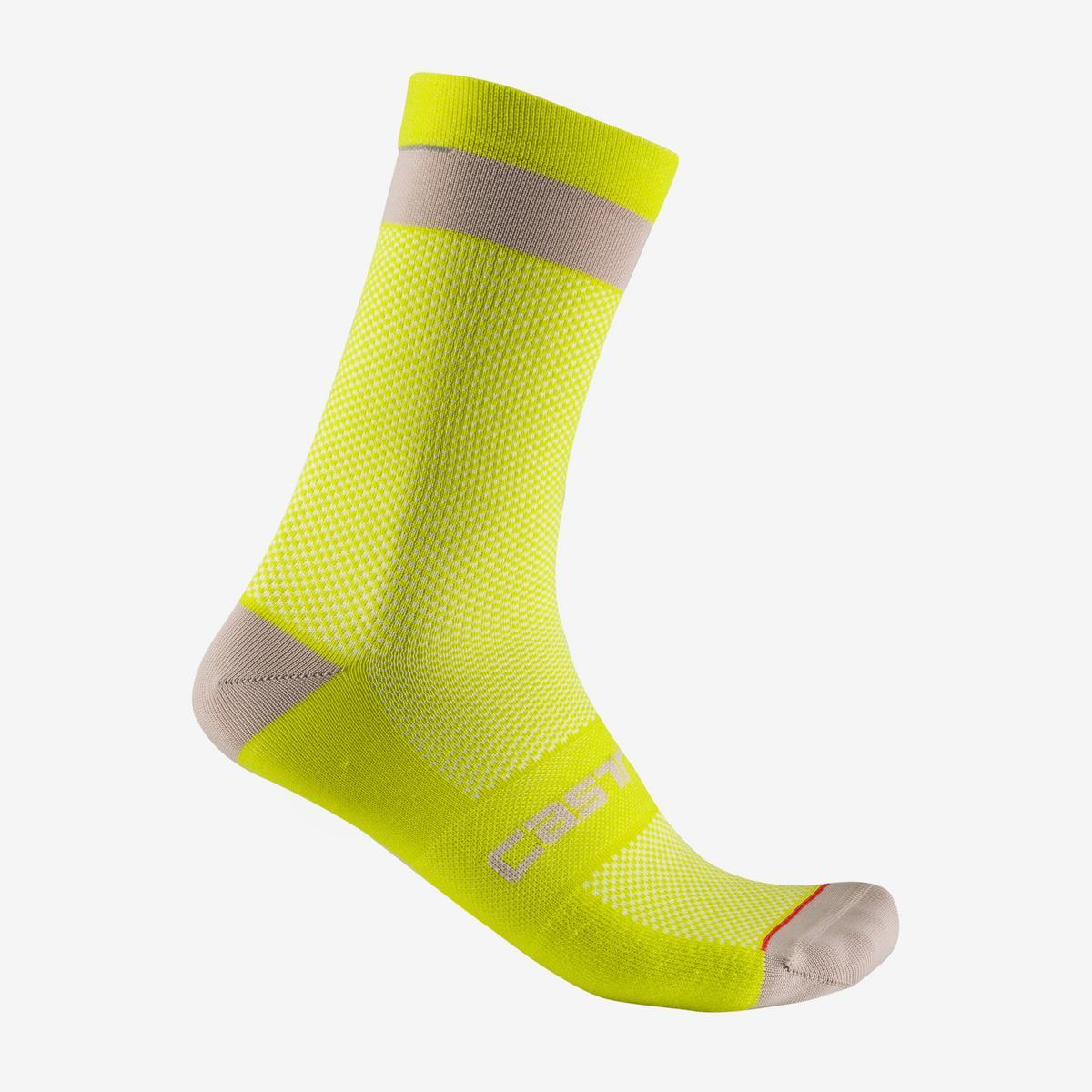 CASTELLI ALPHA 18 SOCK SULPHUR