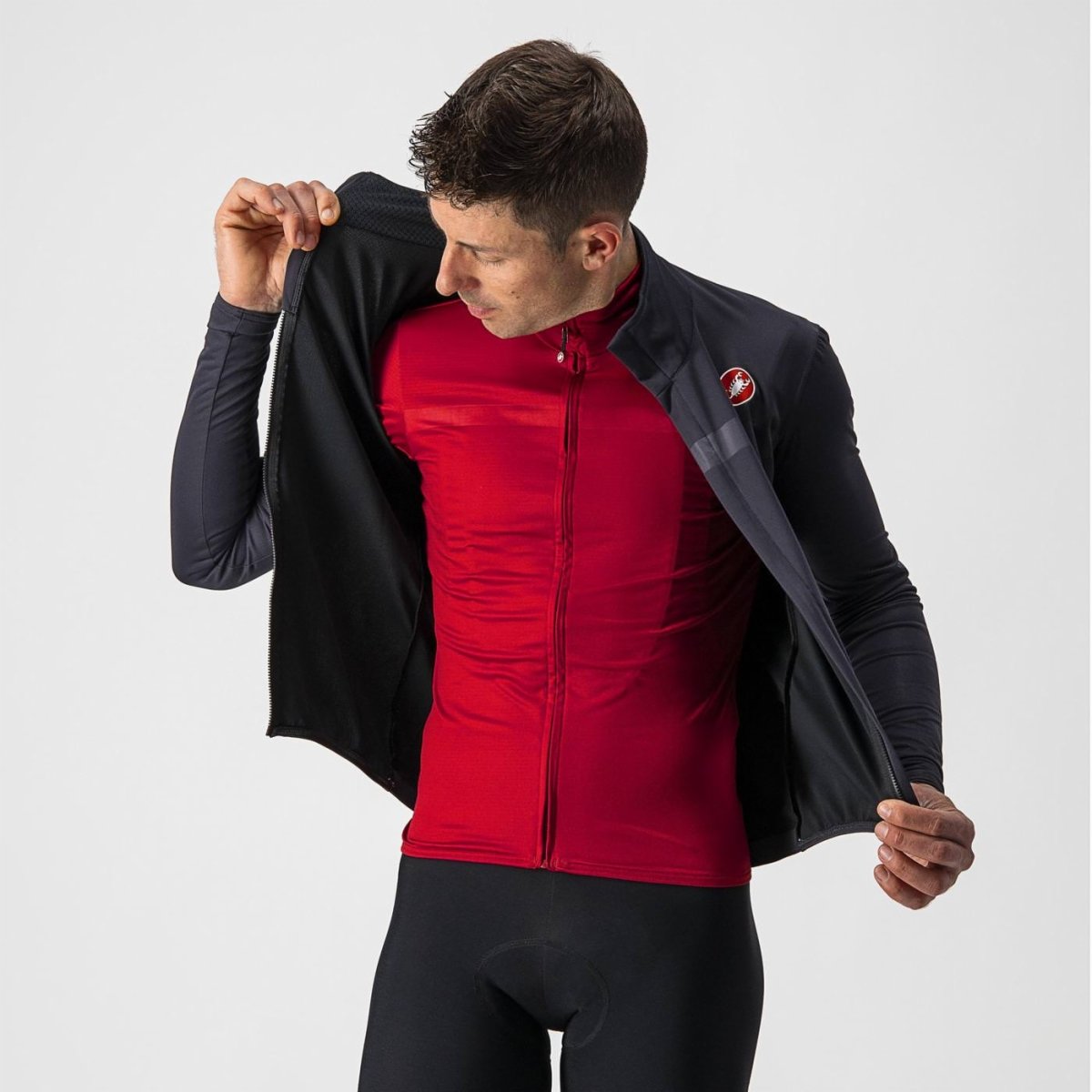 CASTELLI GOCCIA JACKET DARK GREY