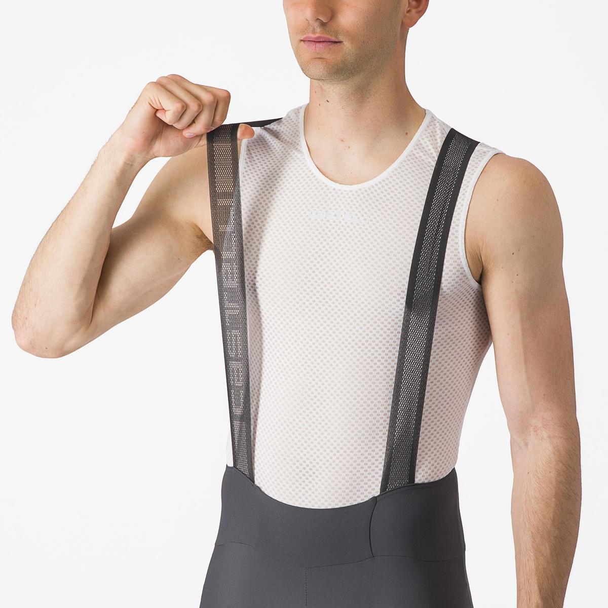 CASTELLI ESPRESSO BIBSHORT DARK GRAY
