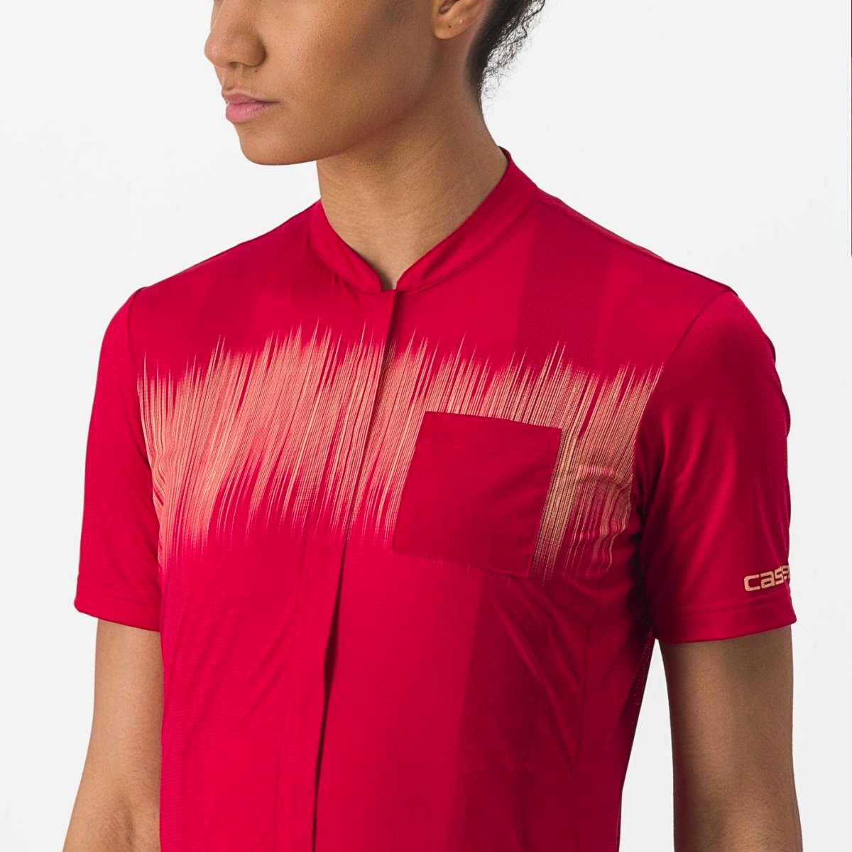 CASTELLI UNLIMITED SENTIERO 2 JERSEY DARK RED