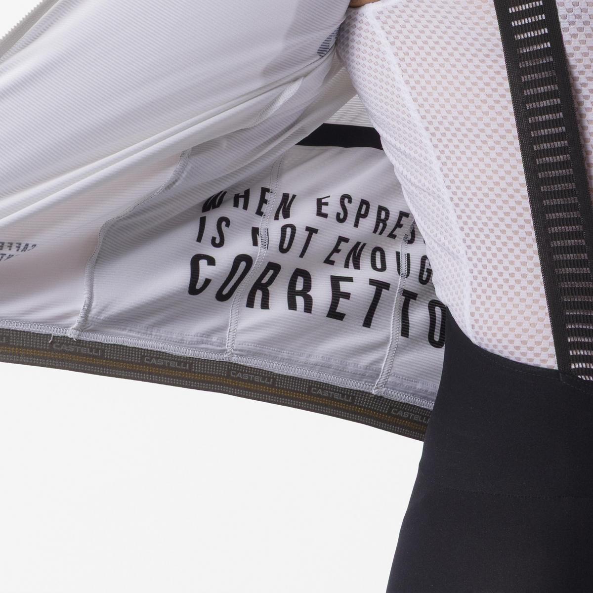 CASTELLI CORRETTO JERSEY IVORY/CLAY-BLACK