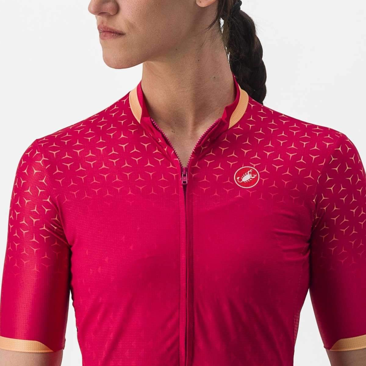 CASTELLI PEZZI JERSEY PERSIAN RED