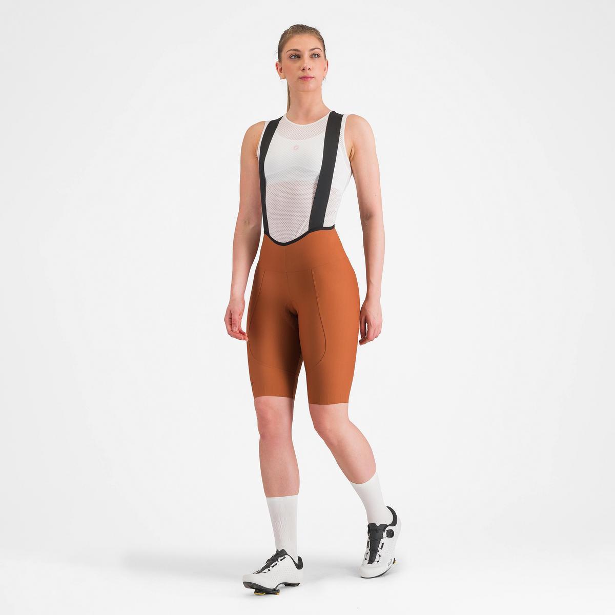 CASTELLI ESPRESSO W DT BIBSHORT MOCHA