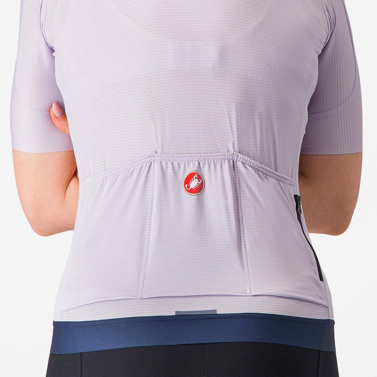 CASTELLI ESPRESSO W JERSEY PURPLE MIST/DARK NIGHT SHADE