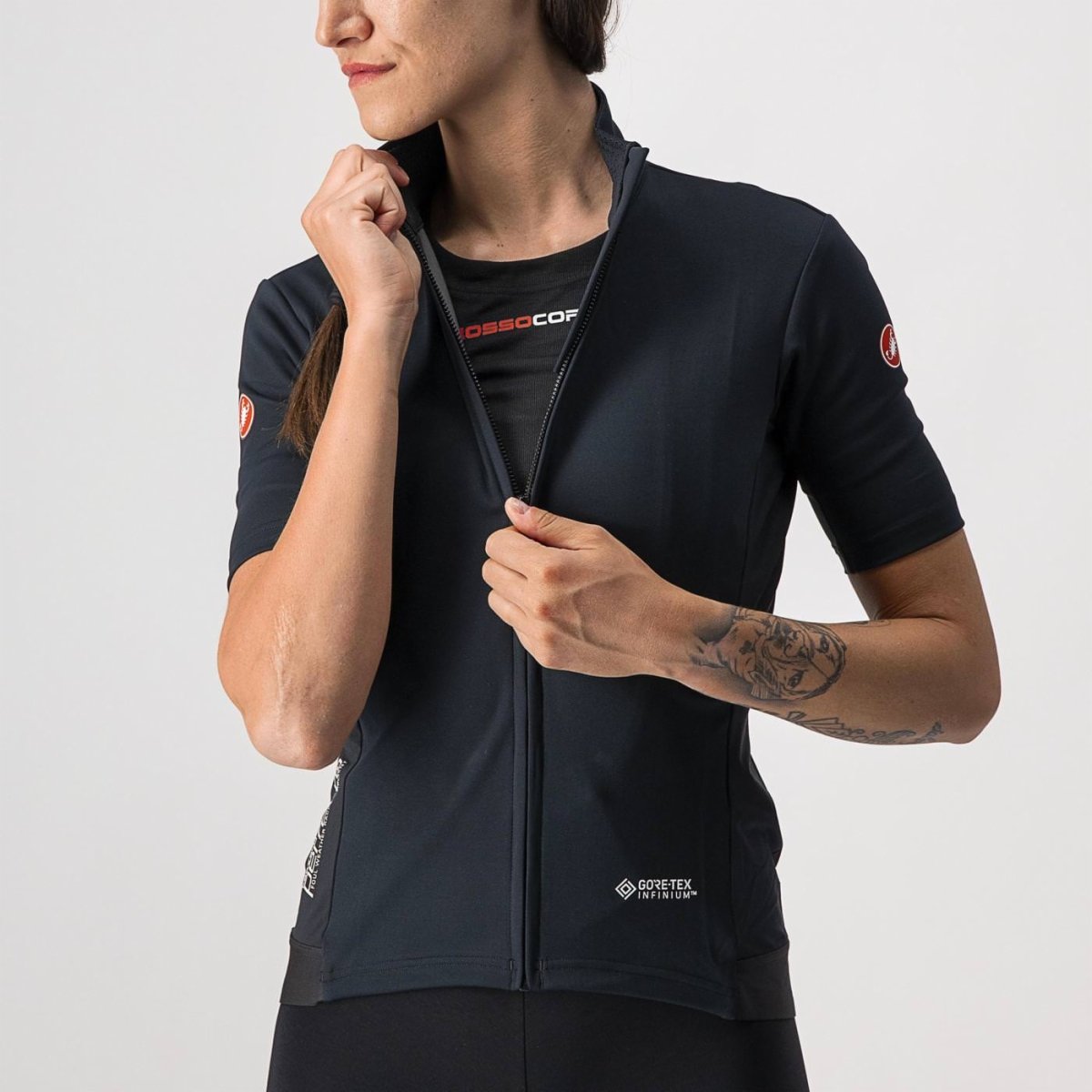 CASTELLI PERFETTO LIGHT ROS W LIGHT BLACK