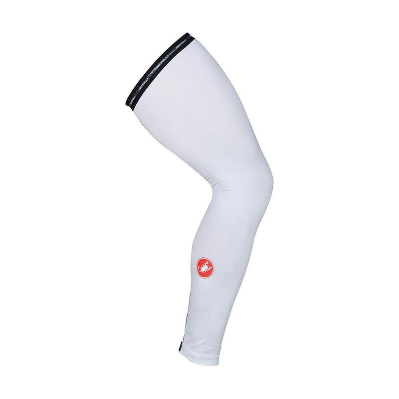 CASTELLI UPF 50+ LIGHT LEG SLEEVES WHITE