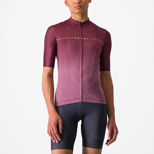 CASTELLI SALITA JERSEY DEEP BORDEAUX/DEEP PURPLE-SOFT