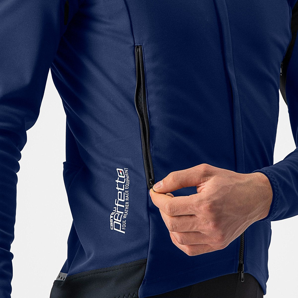 CASTELLI PERFETTO RoS 2 JACKET BELGIAN BLUE/SILVER REFLEX
