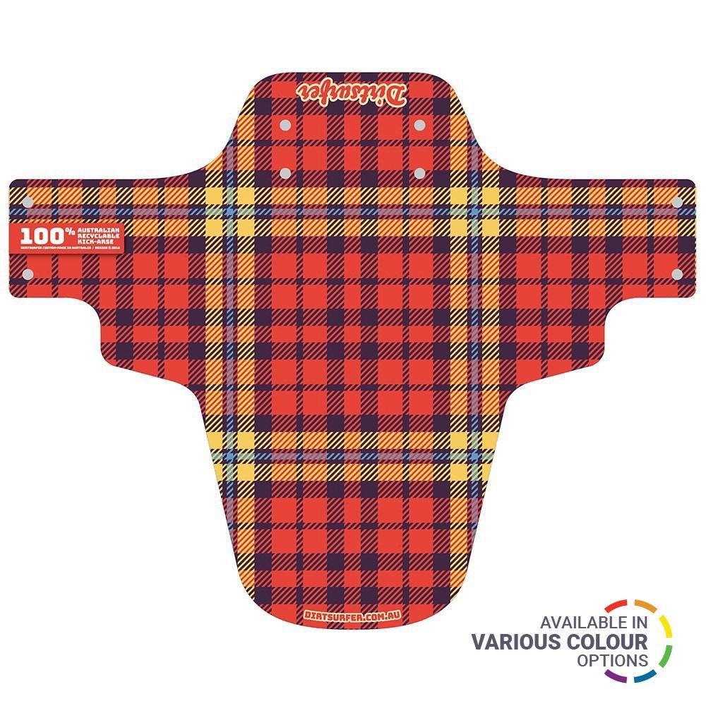 DIRTSURFER MUDGUARD - PLAID TO THE BONE (2 COLOUR CHOICES)