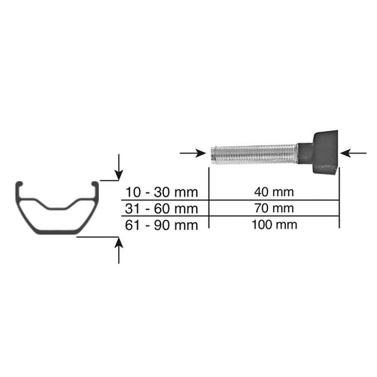 EFFETTO CAFFELATEX TUBELESS VALVES (PAIR)