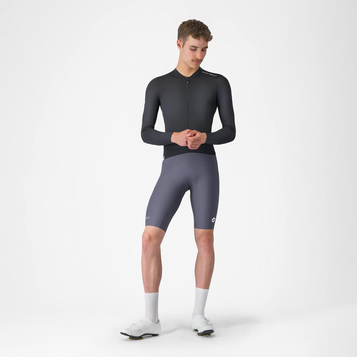 CASTELLI ESPRESSO 2 LS JERSEY BLACK