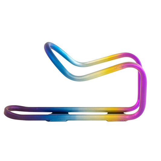 Silca Sicuro Ti Bottle Cage Ano Rainbow