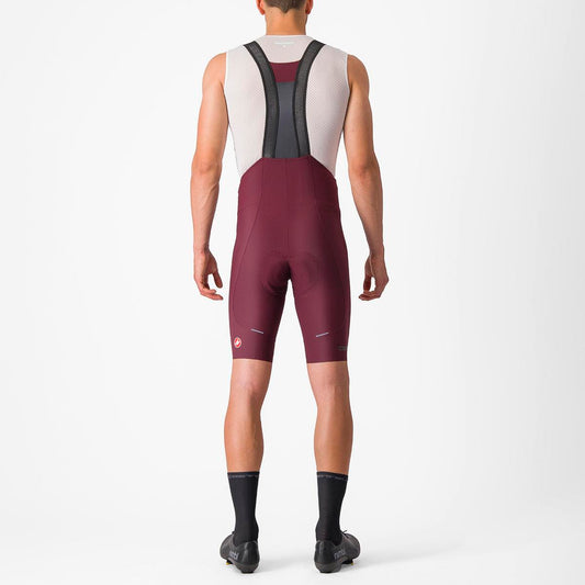 CASTELLI ESPRESSO BIBSHORT DEEP BORDEAUX
