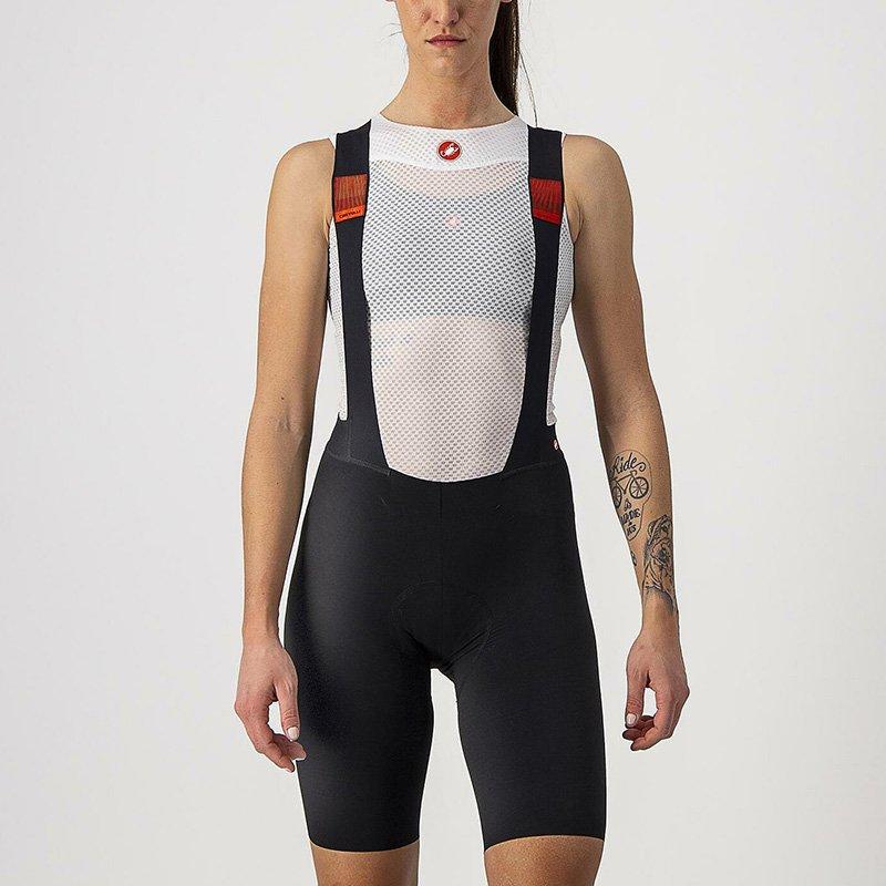 CASTELLI PREMIO BLACK W BIBSHORT BLACK S S+D
