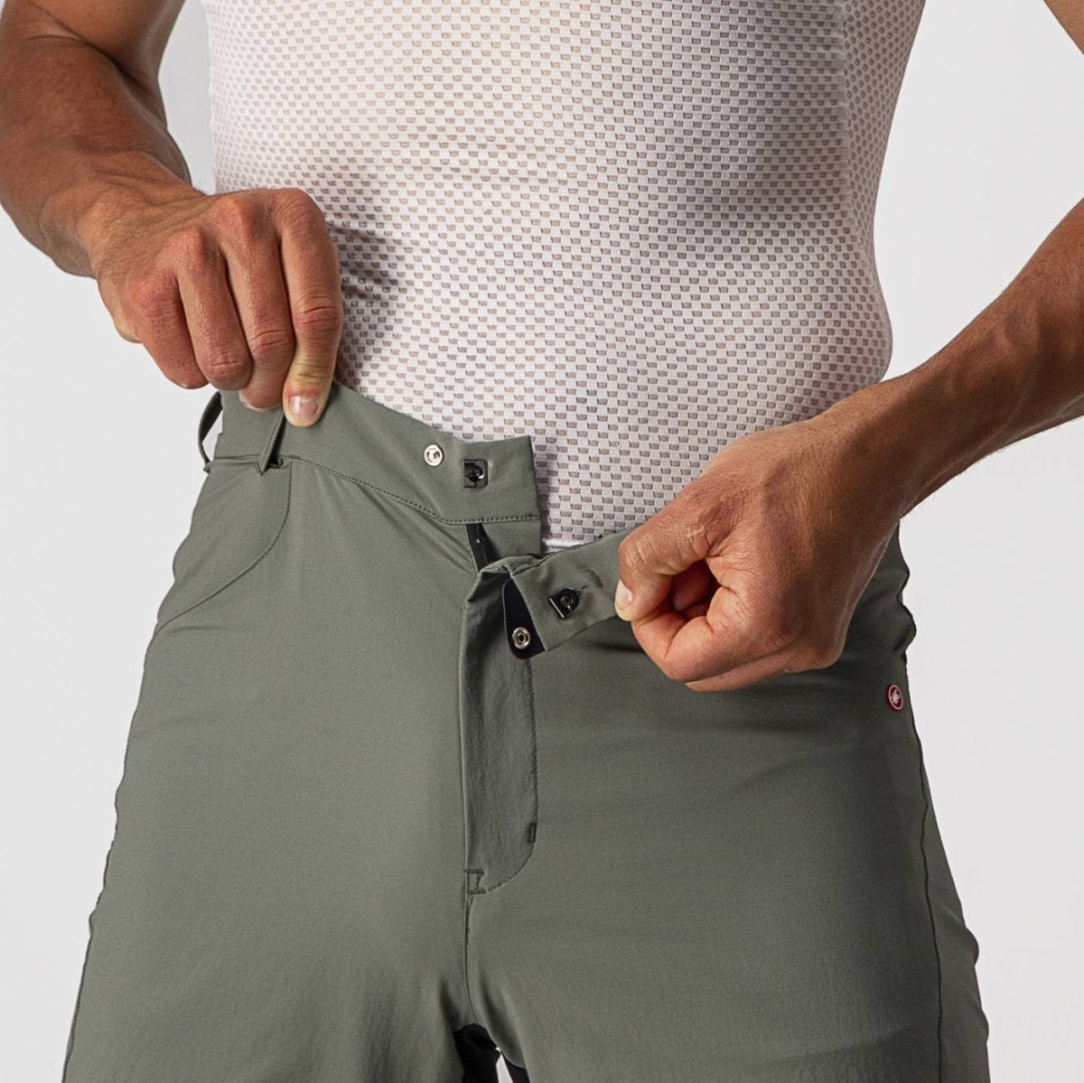 CASTELLI UNLIMITED BAGGY SHORT FOREST GRAY