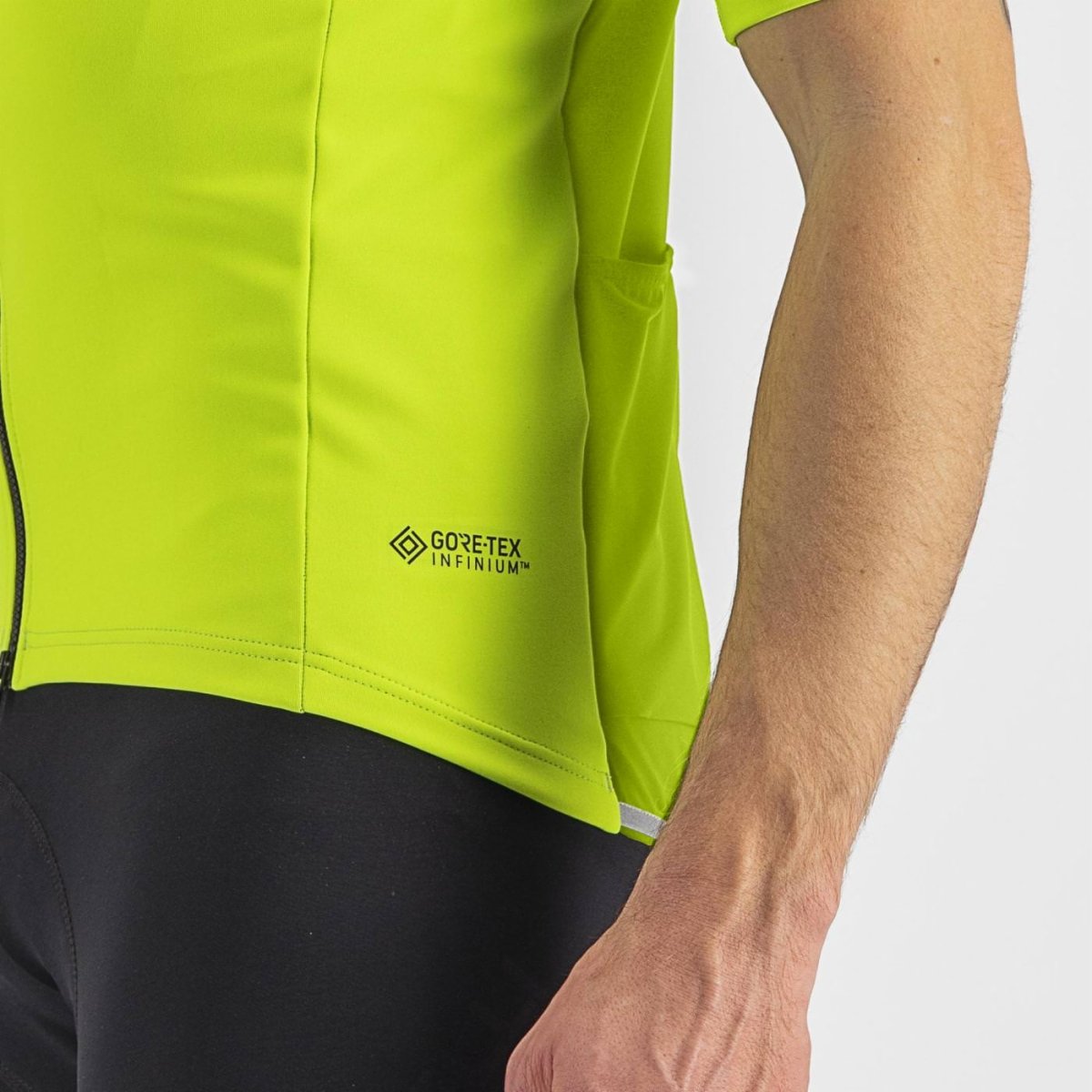 CASTELLI PERFETTO RoS 2 WIND JERSEY ELECTRIC LIME