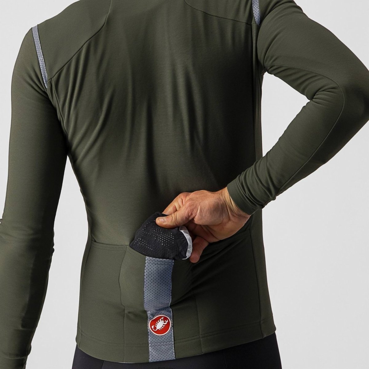CASTELLI EMERGENCY 2 RAIN JACKET LIGHT BLACK