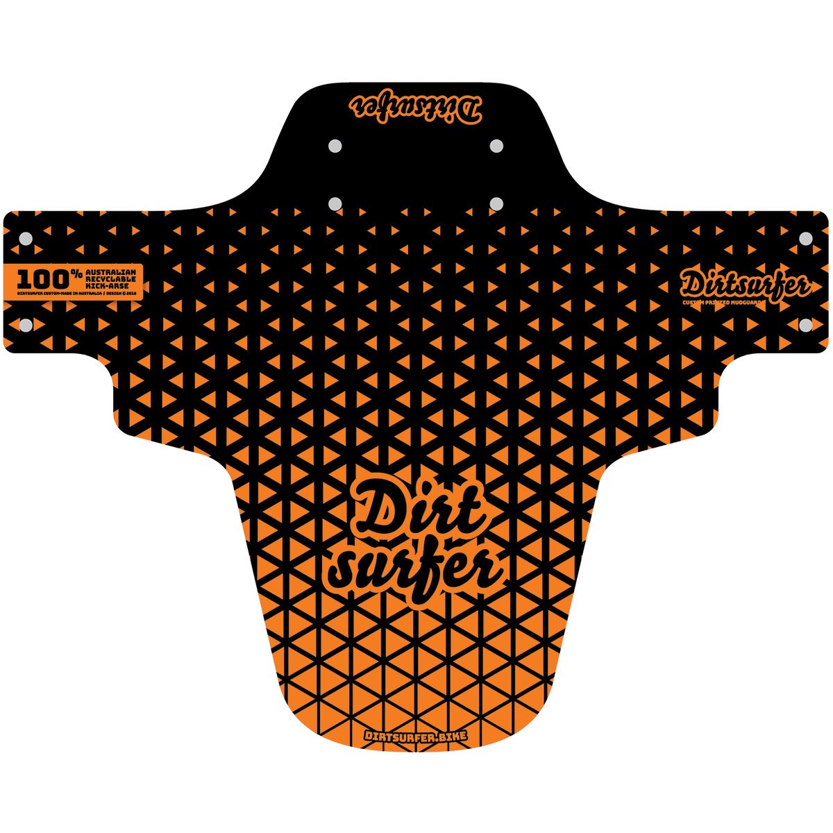 DIRTSURFER MUDGUARD - SPEEDGRID ORANGE
