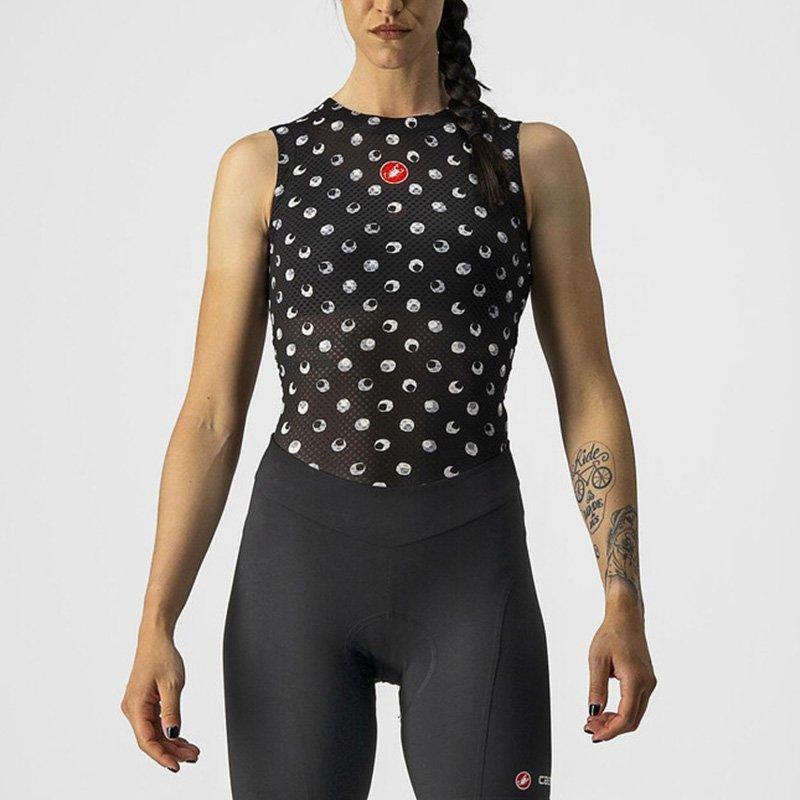 CASTELLI PRO MESH 3 WOMENS SLEEVELESS LIGHT BLACK