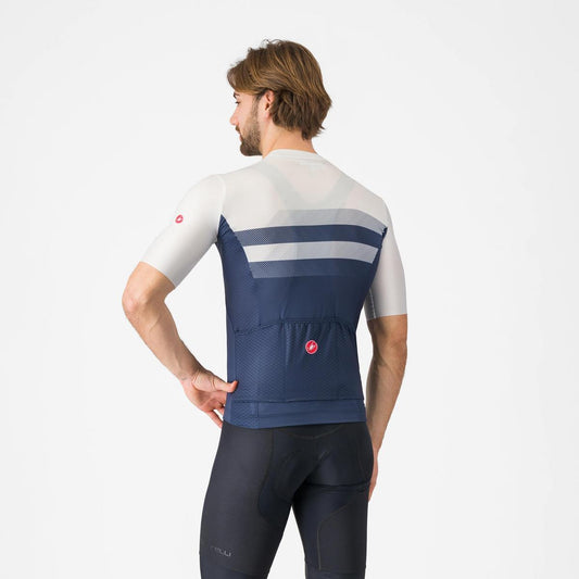 CASTELLI SIMBOLO JERSEY BELGIAN BLUE/WHITE