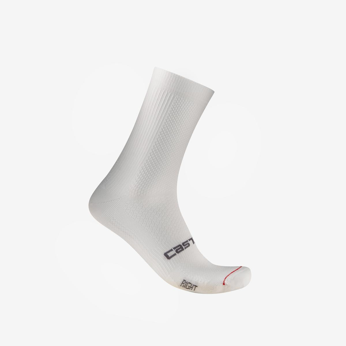 CASTELLI ESPRESSO 2 WOMENS 12 SOCK WHITE