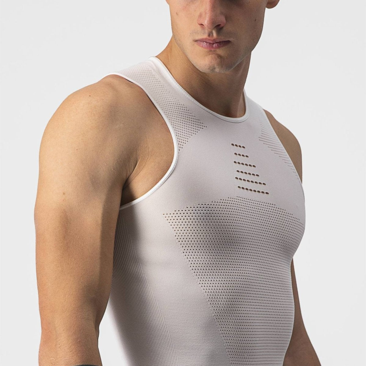 CASTELLI CORE SEAMLESS BASE LAYER WHITE