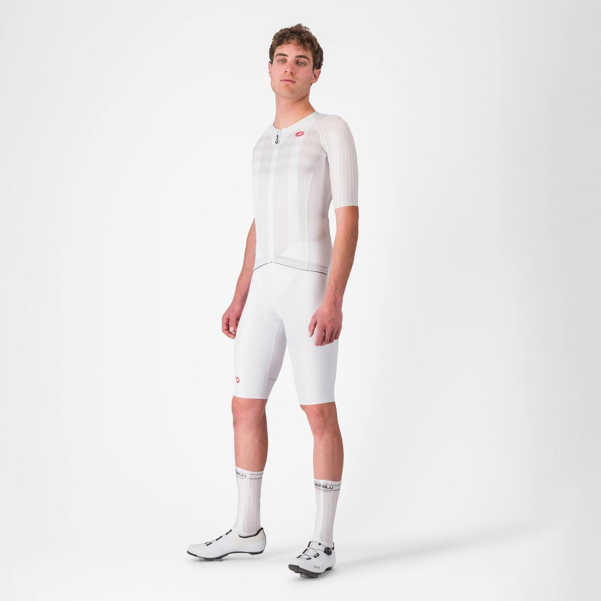 CASTELLI AERO RACE 8S JERSEY WHITE