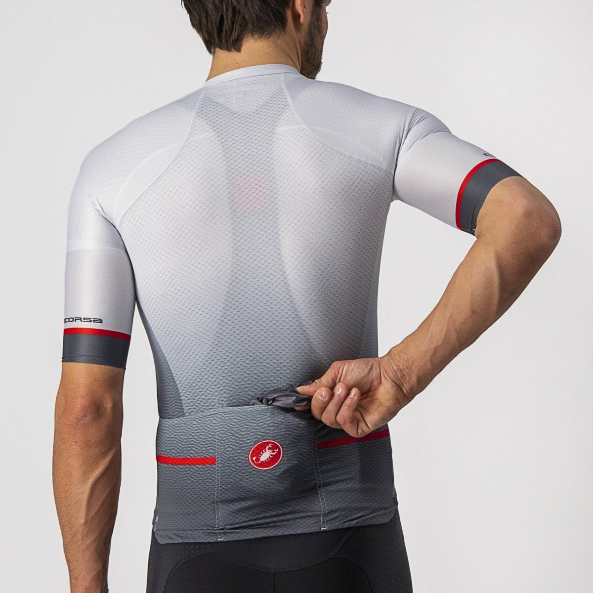 CASTELLI ARIA SHELL JACKET DARK GRAY