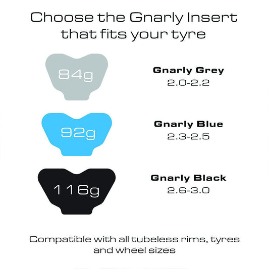 GNARLY TUBELESS PERFORMANCE INSERTS