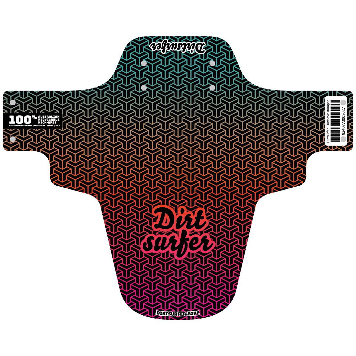DIRTSURFER MUDGUARD - TRIWEAVE RAMPED
