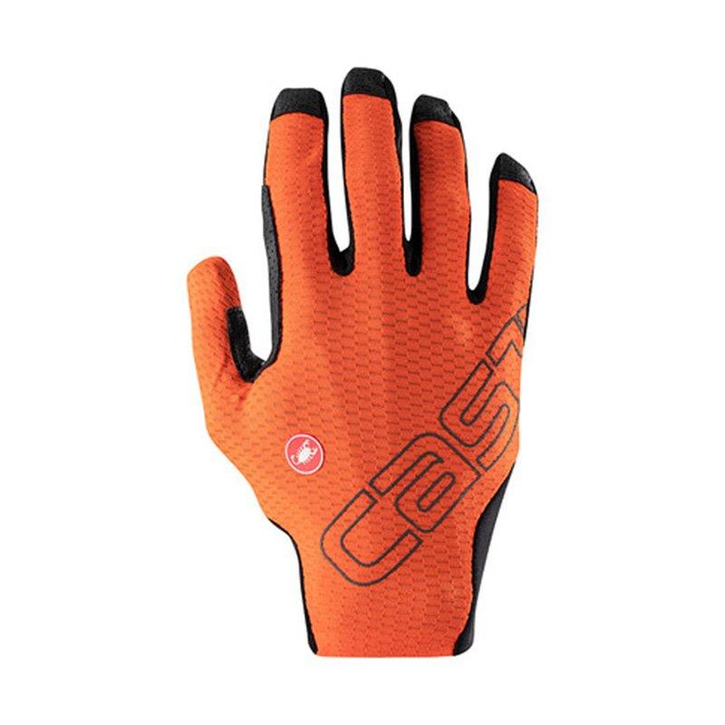 CASTELLI UNLIMITED LF GLOVE ORANGE RUST L