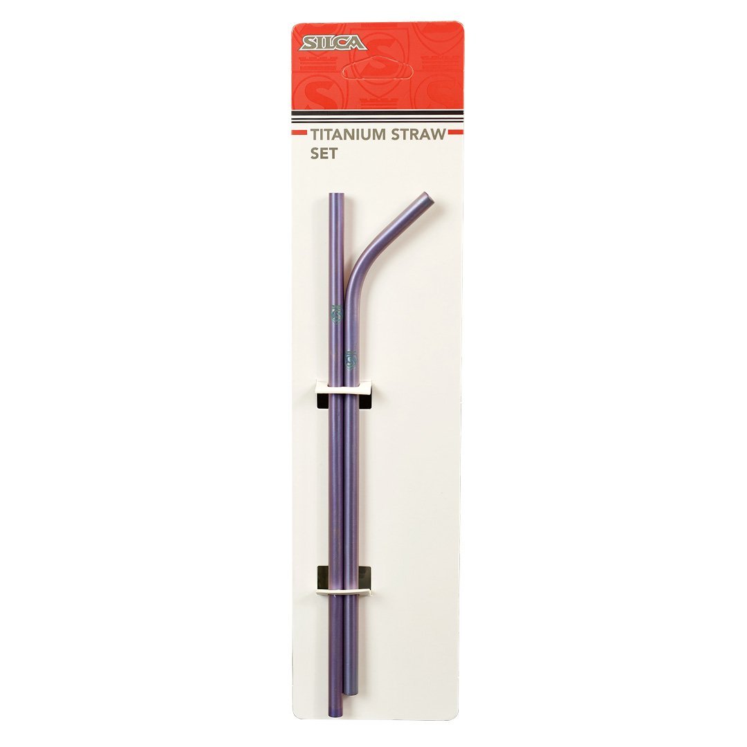 SILCA TITANIUM STRAW SET - OIL SLICK