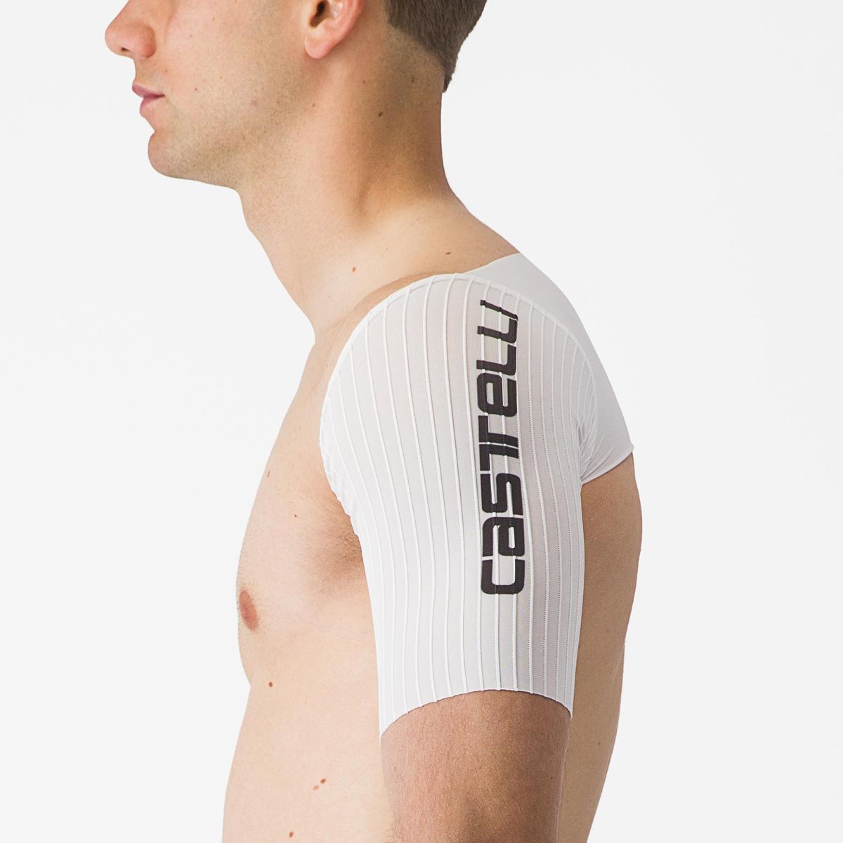 CASTELLI BOLERO SHORT SLEEVE WHITE