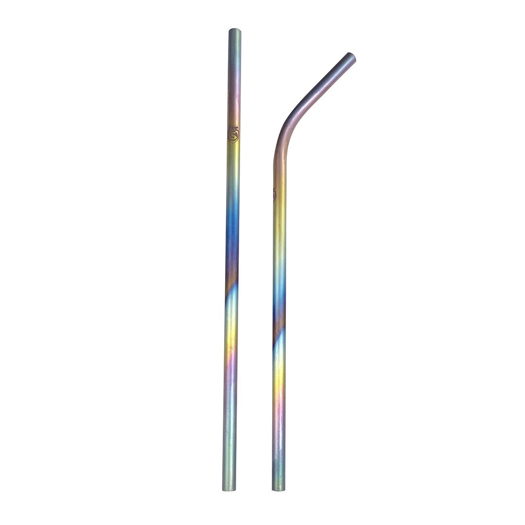 SILCA TITANIUM STRAW SET - RAINBOW
