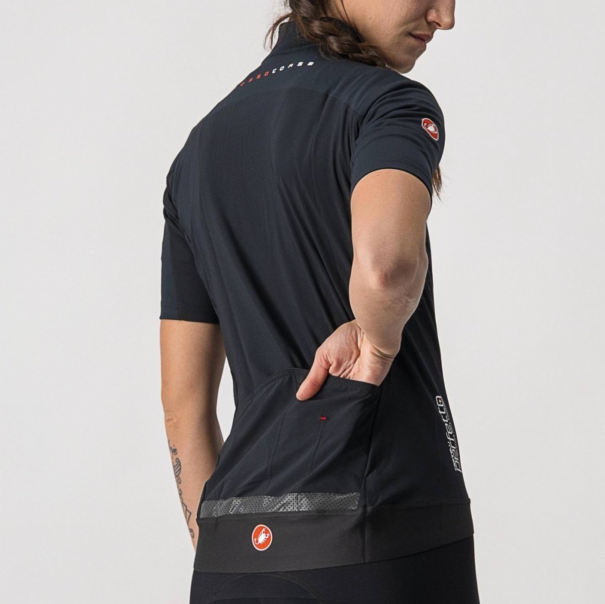 CASTELLI PERFETTO LIGHT ROS W LIGHT BLACK
