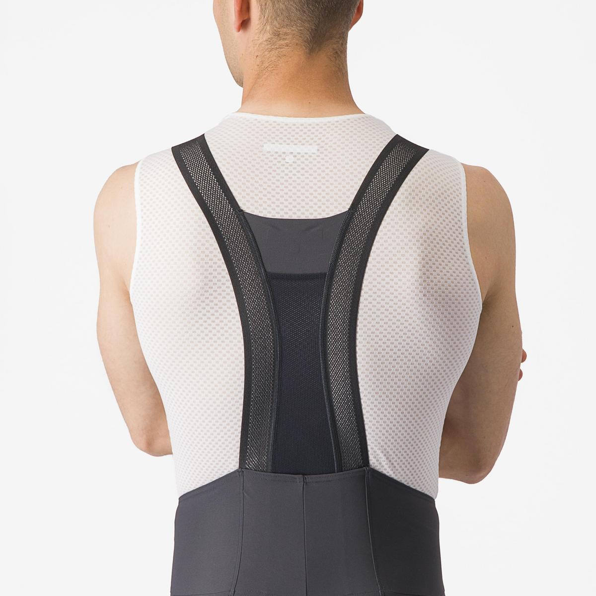 CASTELLI ESPRESSO BIBSHORT DARK GRAY