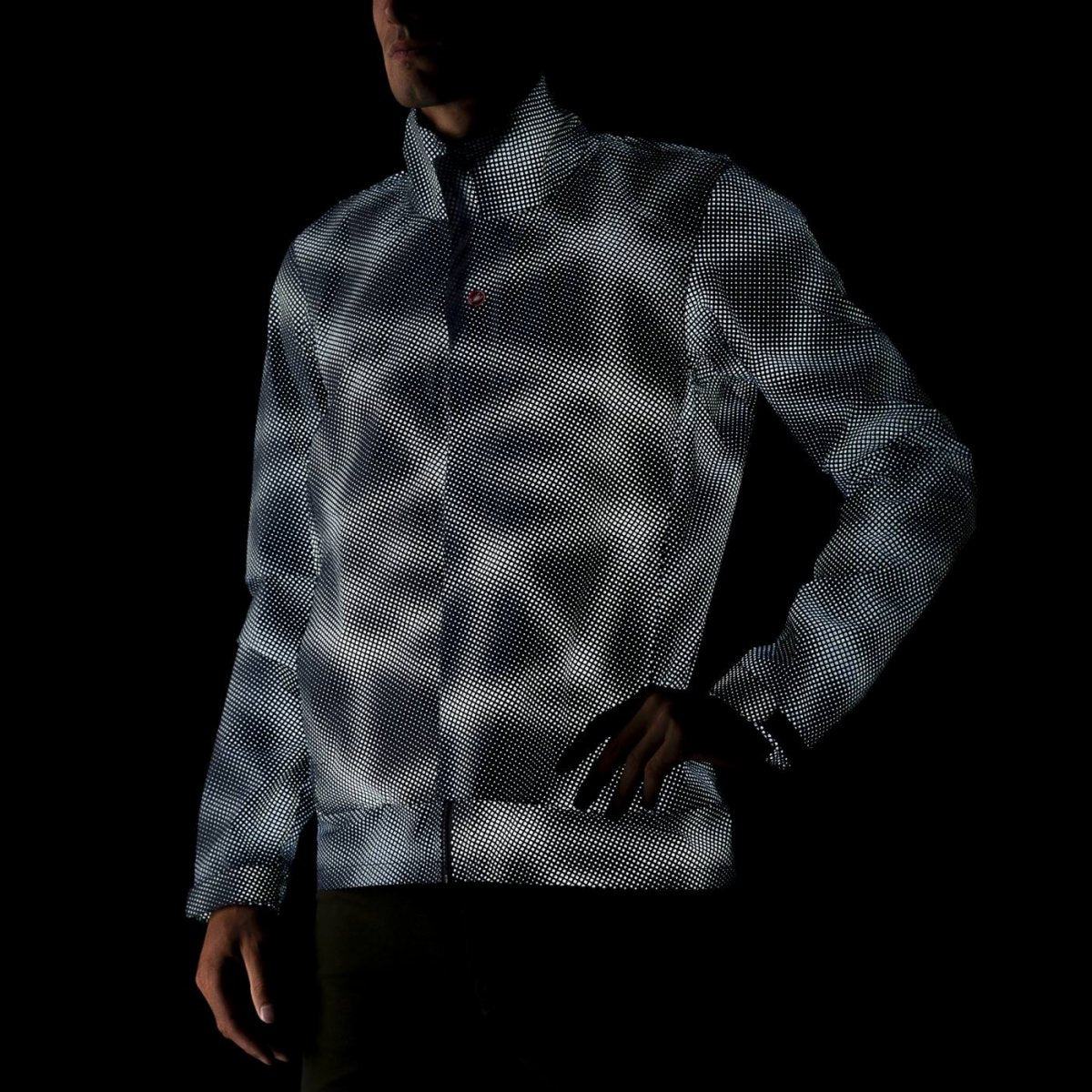 CASTELLI COMMUTER REFLEX JACKET DARK STEEL BLUE