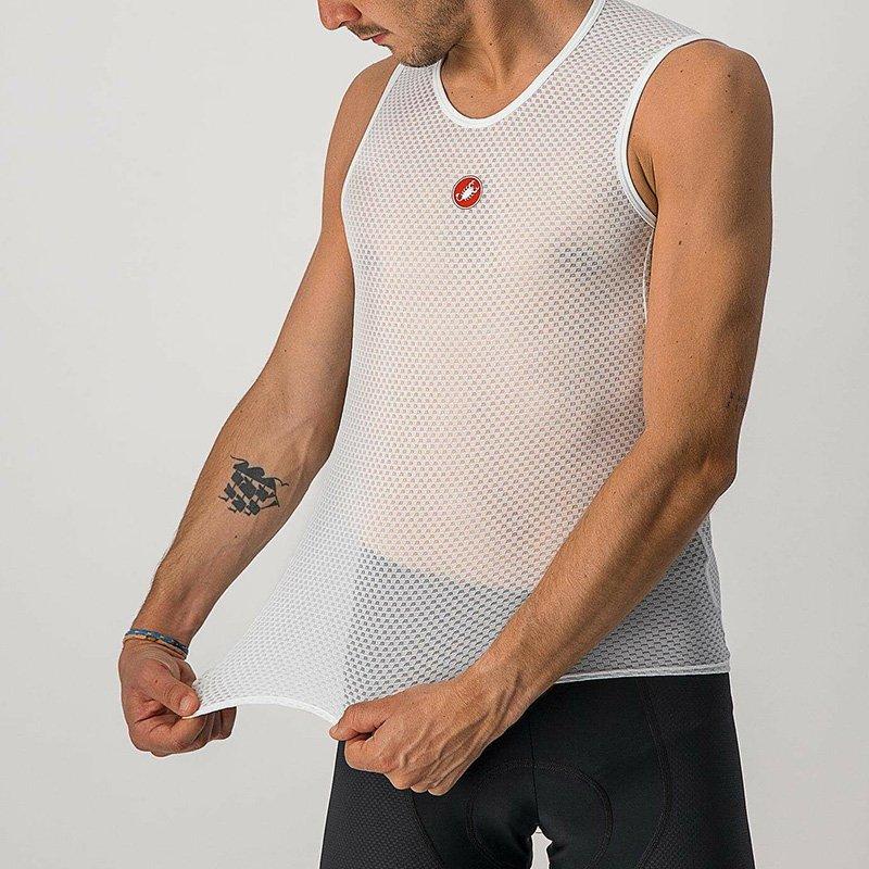CASTELLI PRO ISSUE SLEEVELESS WHITE