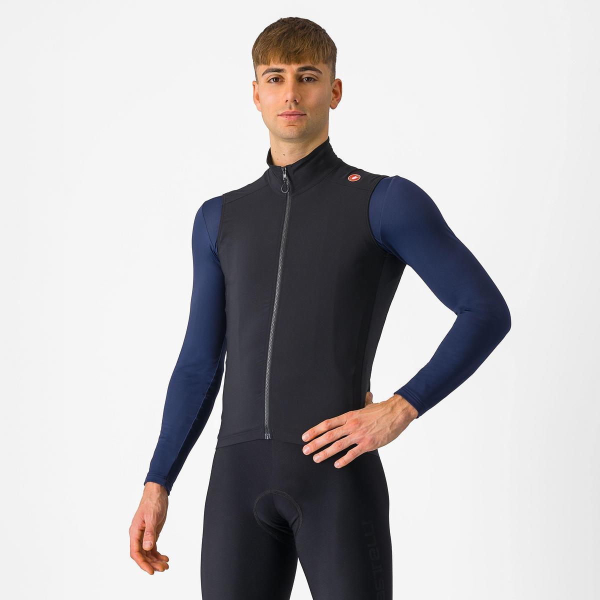 CASTELLI ESPRESSO VEST LIGHT BLACK