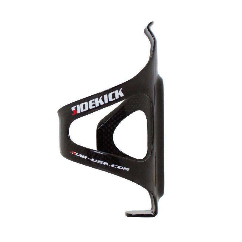 XLab Bottle Cage Sidekick LH Cbn Gloss