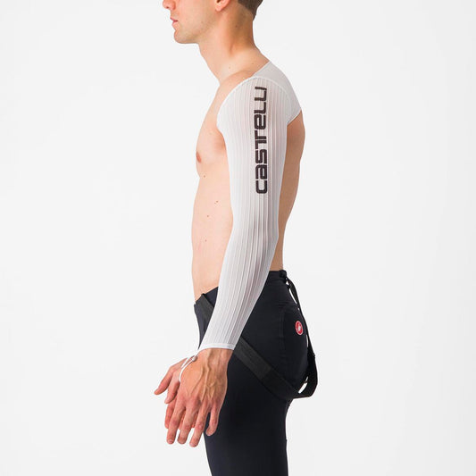 CASTELLI BOLERO LONG SLEEVE WHITE